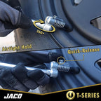 JACO Lightning T-Series Tire Air Chuck - 1/4" F-NPT (Open Flow)