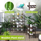 BMOSU 3-Tier Bamboo Shoe Rack Premium Stackable Shoe Shelf Storage Organizer for Hallway Closet Living Room Entryway Organize