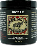 Bickmore Heavy Duty Leather Conditioner, Scratch Repair - LP 8oz | Preservative, Protector & Restorer Balm for Dry, Cracked, 