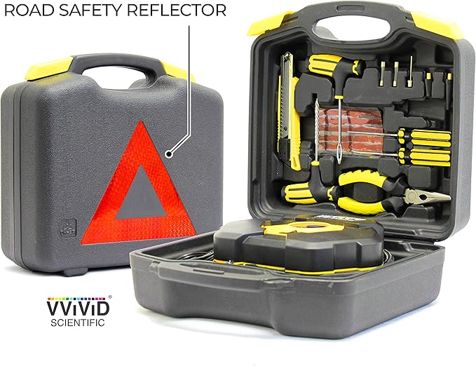 VViViD Deluxe Turbo Tire Compressor Emergency Safety Repair Bundle