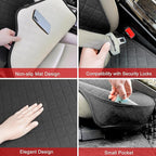 Linen Car Seat Covers Front Seat Covers Breathable Cloth Fabric Car Seat Protector - Universal Fit for Cars, Vans, SUVs, Truc