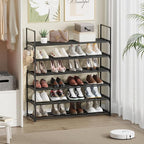 6 Tier Shoe Rack, Shoe Rack for Closet, Shoe Organizer for Entryway, Shoe Storage for Front Door Entrance & Entryway, Large S