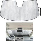 YelloPro Custom Fit Automotive Reflective Front Windshield Sunshade Accessories UV Reflector Sun Protection for 2016 2017 2018 2019 2020 2021 2022 Lexus RX SUV (Not for NX Models)