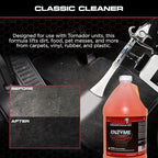 Tornador TC-Enzyme Multi-Purpose Cleaner – 1 Gallon | Enzyme Interior Cleaner for Carpet, Upholstery, Car Detailing Car Clean