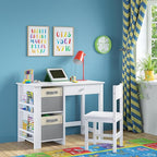RiverRidge Kids storage bins - 10.5 Cube Storage Organizer with Handles – Gray Two-Tone closet organizers and storage for Toy