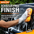 Armor All Premier Car Care Kit, Includes Car Wax & Wash Kit, Glass Cleaner, Car Air Freshener, Tire & Wheel Cleaner (8 Piece 