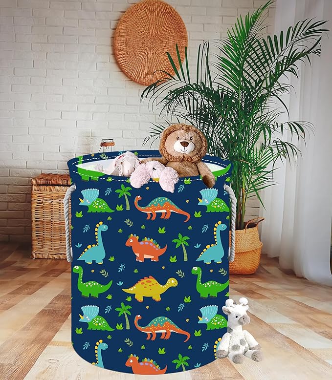 Round Laundry Basket Storage Bins Nursery Hamper Gift Baskets for Home,Office,Home Decor