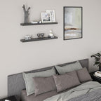 Ballucci Floating Shelves, 36" Wood Wall Shelf Set of 2, with Invisible Brackets for Bathroom, Living Room, Bedroom, Kitchen,