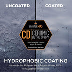 Suds Lab CD Ceramic Detail Spray, Wax Preserving Detailing Cleaner, Easy Surface Prep, Remove Dirt Dust And Oil, Water Repell