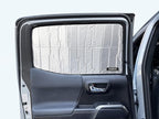 YelloPro Side Window Rear Seat 2nd Row Sunshade for 2016 2017 2018 2019 2020 2021 2022 2023 Toyota Tacoma - Double Cab - 4Dr 4 Door Pickup, UV Sun Protection (2pcs)