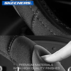 Skechers Steering Wheel Cover,14.5-15 Inch Universal Memory Foam Car Steering Wheel Covers Breathable Anti-Slip Steering Whee