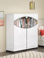 Whitmor 60-inch Extra-Wide Clothes Closet, 60” with White Cover