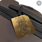 Iota Phi Theta Fraternity Paraphernalia - Official Vendor - Set of 2 Luggage Tags - Greek Letters and Shield