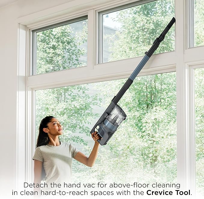 Shark Pet Cordless Stick Vacuum with XL Dust Cup, LED Headlights, Removable Handheld Vac, Crevice Tool, Portable Vacuum for H