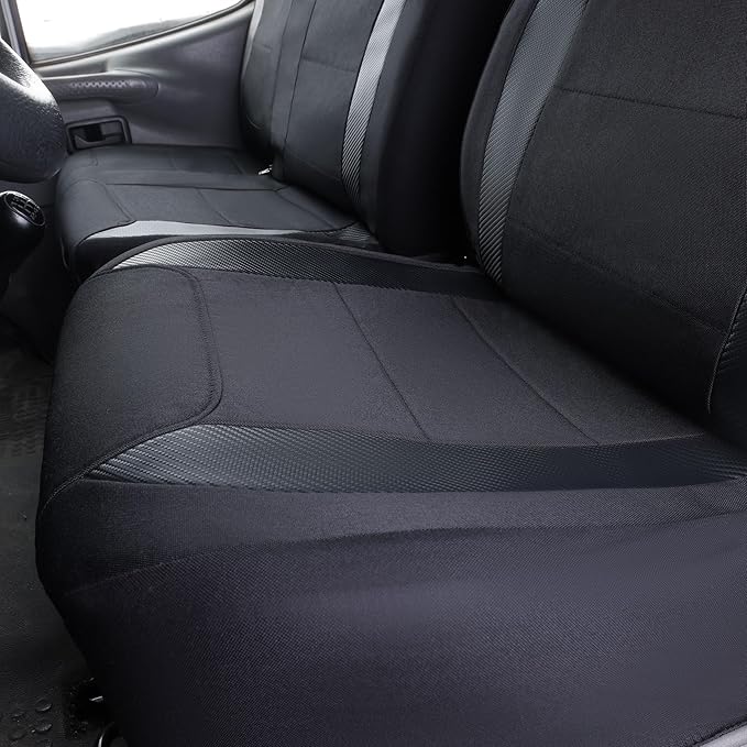 Flying Banner AquaShield car seat Covers Set Waterproof Water Resistant arm Rest Shoulder Seatbelt Compatible Truck Protector