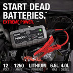 NOCO Boost X GBX45: 1250A UltraSafe Jump Starter - 12V Lithium Battery Booster Pack, Portable Jump Box, Power Bank & Jumper