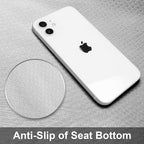 CAR PASS Nappa Leather High Back Front Seat Covers, Tesla Model 3 Model Y Breathable Faux Leather Front Bucket Seat Covers, A