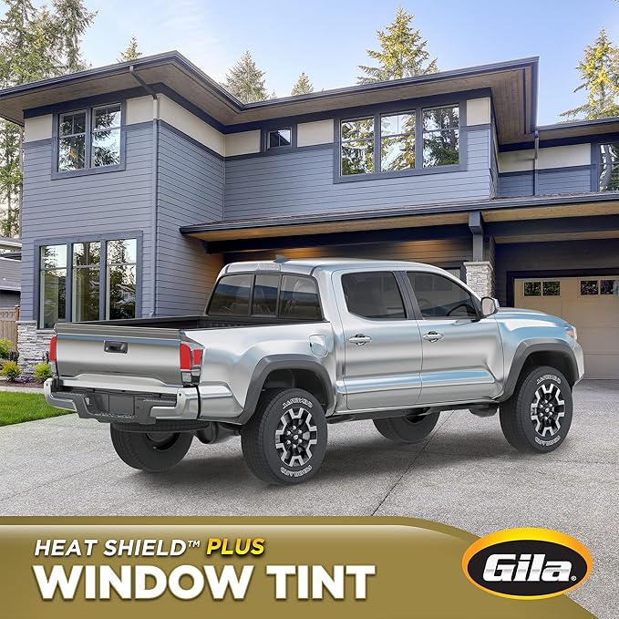 Gila 50165998 Heat Shield Plus Black Window Tint, 1 roll