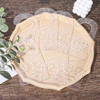 Whaline 7Pcs Baby Closet Size Dividers Clear Acrylic Infant Clothes Hanger Separators Newborn to 24 Month Thicken Wardrobe Ha