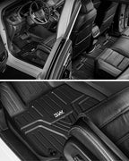 3W Floor Mats & Cargo Liner Fit for Honda HR-V 2026-2023 & Acura ADX 2026 2025, Honda HRV Accessories TPE Custom Fit Floor Liner and Cargo Liner Mat (Include Hybrid) (Not fit Premium Audio System)