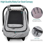 Waterproof Baby Car Seat Cover，YVMVDV Patented Cold Weather Carseat Cover for Babies,Infant Car Seat Cover Canopy for Boy Gir