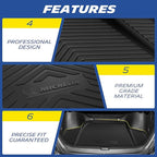 Michelin Premier Series Trunk Liner for 2024-2026 Tesla Model 3 Highland, All-Weather Trunk Mat, Custom Fit, Durable TPE, Cargo Mat, Non-Slip Cargo Liner