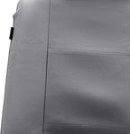 FH Group PU007013 Deluxe Leatherette Bench Seat Covers, 40/60, 60/40, 50/50 and 40/20/40 Split, Gray Color w. Gift- Fit Most 