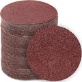 130 PCS 3 Inch Sanding Discs Hook and Loop, MAPRIAL 60 Grit Course Sandpaper Attachment for Drill Sander Grinder Rotary Tools, Wood Furniture, Woodworking, Metal Polishing