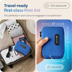 KeepGoing Travel First Aid Kit for Car, Home, Hiking, Camping and Outdoor Emergencies - First Aid Kit Travel Size TSA-Approve