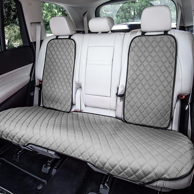 FH Group Neosupreme Automotive Seat Cushions - Universal Fit, Rear Car Seat Cushion With Non-Slip Silicone Backing for SUV, S