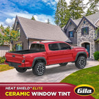 Gila®Heat Shield Elite™ Truck & SUV 20% VLT Automotive Ceramic Window Tint DIY Advanced Heat Control Glare Control 2.5ft x 10ft (30in x 120in)