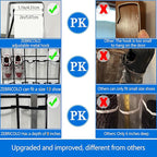 over the door shoe organizer,2025 upgraded,over the door shoe organizer,35 Huge clear pockets,over door shoe organizer,Store 