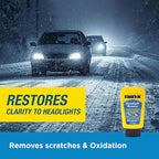 Rain-X 800001810 Headlight Restorer, Headlight Cleaner & Restoration Liquid for Hazy, Yellowed Headlights, Brings Lights Back