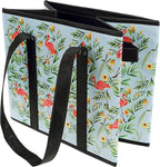 Foraineam Reusable Grocery Bags Set Durable Heavy Duty Tote Bag Collapsible Grocery Shopping Box Bag with Reinforced Bottom