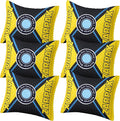 4.4 oz/125g Rechargeable Desiccant Packs Dehumidifier Bag - 6 Pack - Moisture Absorbers For Safes, Car, Bathroom, Storage - M