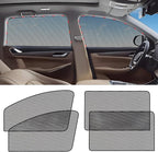 ZATOOTO Car Window Shade for Baby Car Sun Shade Side Window Breathable Mesh Sun Blocker for UV & Heat Glare Free Universal for Most Cars Easy Magnetic Installation Perfect for Camping Travel Napping