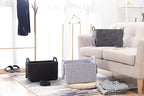 Minoisome Storage Basket Felt Storage Bin Collapsible& Convenient Box Organizer with Carry Handles for Office Bedroom Closet 