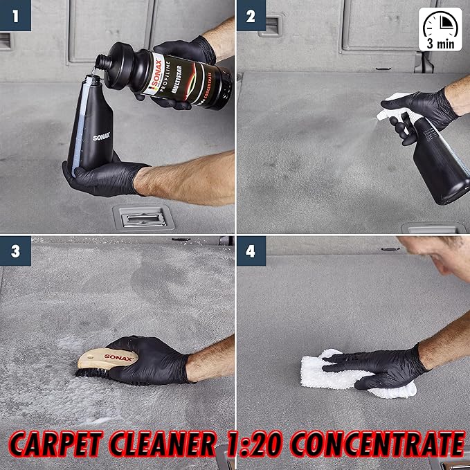 SONAX Multi Star All Purpose Cleaner | Powerful Concentrate for Interior & Exterior Cleaning | Safe on Carpet, Upholstery & W