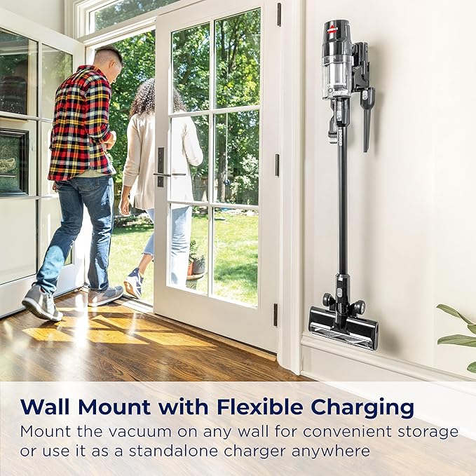 Bissell CleanView XR 200W Lightweight Cordless Vacuum w/Removable Battery, 35-min runtime, Tangle-Free Brush Roll, LED Lights