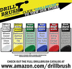 Drillbrush Drill Brush Attachment Set for Bathroom Cleaning – Power Scrubber Brush Kit for Tub, Tile, Shower, and Grout – All