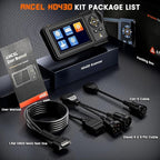 ANCEL HD430 Heavy Duty Truck Scanner, DPF Reset & Forced Regeneration for Cummins & Caterpillar Engine, Full System HDOBD