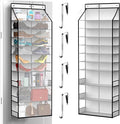 PAULONE 10-Pocket Multi-Use Over the Door Organizer, Heavy Duty 95lbs Capacity with Breathable Mesh, Versatile Hanging Storag