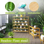 BMOSU 3-Tier Bamboo Extended Shoe Rack Premium Stackable Shoe Shelf Storage Organizer for Hallway Closet Living Room Entryway