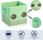 Star Wars The Mandalorian Grogu aka The Child Collapsible Storage Cubes, Set of 2, 10"x10"