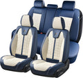 FLORICH Seat Covers for Cars, Seat Covers Full Set 5 Seats, Waterproof Leather Car Seat Covers, Front and Rear Seat Covers, U