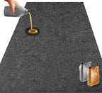 Garage Floor Mats for Under Car,6.6x8.5 FT Oil Spill Mat,Oil Absorbent Golf Cart Parking Mat,Protect Floors from Oil Drips, S