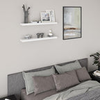 Ballucci Floating Shelves, 36" Wood Wall Shelf Set of 2, with Invisible Brackets for Bathroom, Living Room, Bedroom, Kitchen,