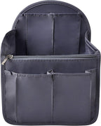 Vercord Backpack Organizer Insert Liner Hanging Travel Bag in Bag with Many Pockets