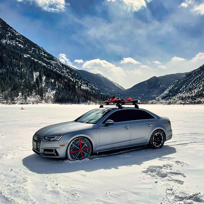 AutoSock Passenger Vehicle Snow Socks for Tires, HP870 - Car Sock Tire Traction Device for Snow, Ultimate Chain Alternative f