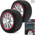 Snow Socks for Tires | Alternative for Tire Snow Chains | Ultra Grip Series | Reusable Snow Traction Device for Passenger Car